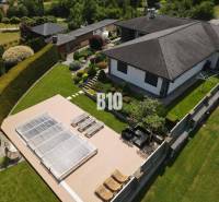 In Súľov-Hradná, there is a villa with a pool on the terrace and a landscaped garden.