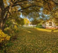 A children's playground near the cottage in Liptovský Mikuláš under a clear blue sky.