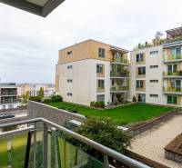 View from a 2-room apartment on Tupého Street, Bratislava - Nové Mesto, overlooking the courtyard.
