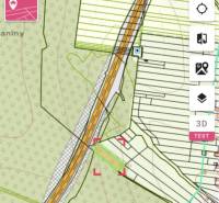 Land map in Čaradice, intended for commercial purposes, with parcel register C 4573/1.