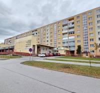 Housing estate architecture with a building on Jurkovičova Street in the city of Prešov.