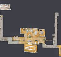 Floor plan of offices with wood decor flooring on Žižkova Street, Bratislava - Staré Mesto.