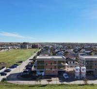 New buildings on Dúhová Street in Slovenský Grob offering comfortable 3-room apartments.