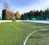 Sports field with artificial turf in Šaštín-Stráže at Gazárka near the cottage.