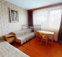 A room in a 3-room apartment with a carpet, furniture, and a painting on the wall.