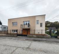 A family house on Topoľová Street in Sereď with a simple facade and a garden.