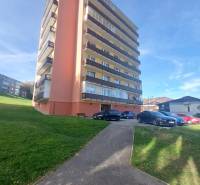 An apartment building in Tvrdošín on Medvedzie Street offers 3-bedroom apartments with parking.