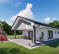 A family house in Čeľadice surrounded by greenery, suitable for residential plots.