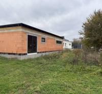A family house on Na Kúty Street in Teplička nad Váhom with an unplastered facade.