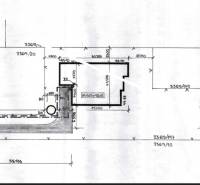 Land plan for residential plots in Tvrdošovce with a proposal for utility networks and a family house.