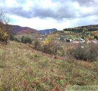 Autumn in the Gardens near Hlboké nad Váhom, hills and houses with colorful trees.