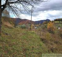 Autumn landscape with hills in the background in the gardens in Hlboké nad Váhom.