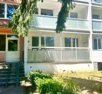 Apartment building on Kapitána Nálepku, Košice - Staré Mesto district, with balconies and a garden.