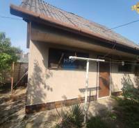 A family house on Vieska Street in Radošovce with a shed roof and windows facing the garden.