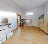 Interior of a family house with tiles and a wooden decor floor.