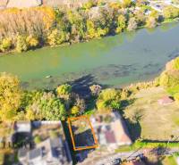 A residential plot in Jahodná, close to the river and surrounded by greenery.