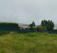 Residential plots in Limbach with grassy area and a hedge in the background.