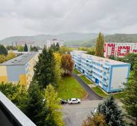View of the housing estate from a 1-room apartment on Malá Okružná in Partizánske.