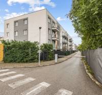 Mahulanka Street in Pezinok with an apartment building, ideal for a 2-room apartment.