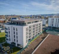 A new apartment complex in Poprad with views of 2-bedroom apartments and the surroundings.