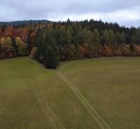 Autumn forests and meadows in the Čertov area, Lazy pod Makytou, ideal recreational plots.