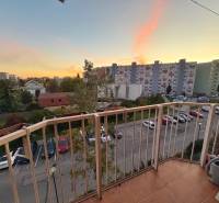 View from the balcony in a 3-room apartment on Estónska Street, Bratislava - Vrakuňa.