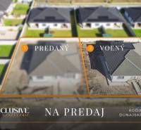 A view of two family houses in Dunajská Streda, on Florida Villa Park Street.