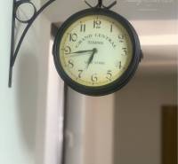 Wall clock with the inscription 