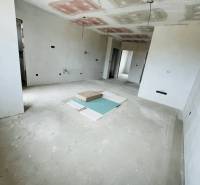 A spacious room in a 3-room apartment with prepared wiring.