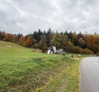 A path leading by forests and meadows in the area of Commercial Land in Čertov, Lazy pod Makytou.