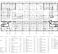 Floor plan of the interior with zones for employees and specialized equipment in Special Properties.