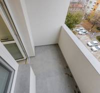 Balcony with tiles from a 3-room apartment on Jána Stanislava, Bratislava - Karlova Ves.