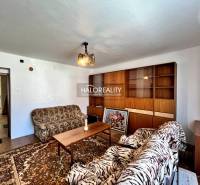 Living room in a family house with a sofa set, wooden wall, and carpet.