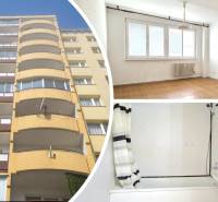 On Pribišova Street in Bratislava - Dlhé diely, an apartment building and a 1-bedroom apartment with a balcony.