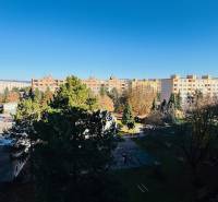 View of the housing estate and greenery from a 4-room apartment on I. Krasku Street, Prievidza.