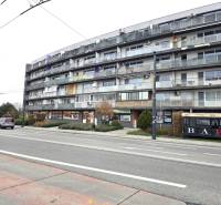 Commercial premises on Vrakunska Street in Bratislava - Podunajske Biskupice near a busy road.
