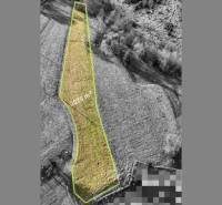 Land designated for housing in Turzovka with an area of 2078 m², bordered by lines.