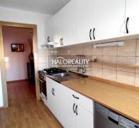 The kitchen and 2-room apartment offer a functional design, light wood, white cabinets.
