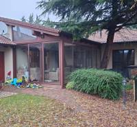 A family house in Bohdanovce nad Trnavou with a garden, terrace, and children's toys.