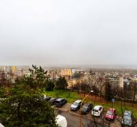 View from the roof of the Juh district in Košice on Užhorodská Street.