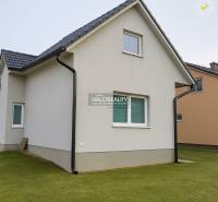 A family house in Kľačno with a simple facade and a sloped roof.