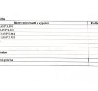 The floor area of a 3-room apartment includes rooms and a loggia, totaling 70.54 m².