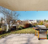 View from the terrace of a 5 or more room apartment in Staré Grunty with a view of the city.