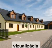 A family house in Tibava with a modern design, a multi-generational building, a spacious yard, and parking.