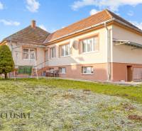 A family house in Prašice on Nemečkovská Street with a large garden and a gazebo.