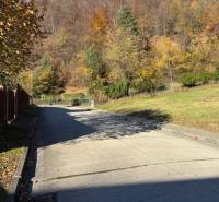 Autumn landscape on Karpatská Street in Marianka, ideal for residential plots.