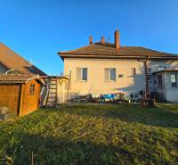 A family house on Slnečná Street in Nové Mesto nad Váhom with a wooden shelter and a garden.
