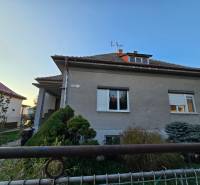A family house on Slnečná Street in Nové Mesto nad Váhom with a front garden and landscaped surroundings.