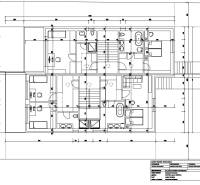 The floor plan of the interior shows the layout of rooms for the project Land - Housing.