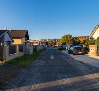 Houses on Borovicova Street in Lozorno offer peaceful living on plots.